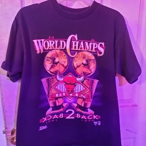 Chicago Bulls NBA Championship Tee Shirts sz L